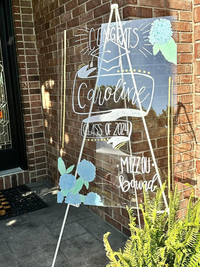 Acrylic Event Sign