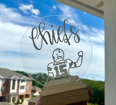 Sports Team Acrylic Sign