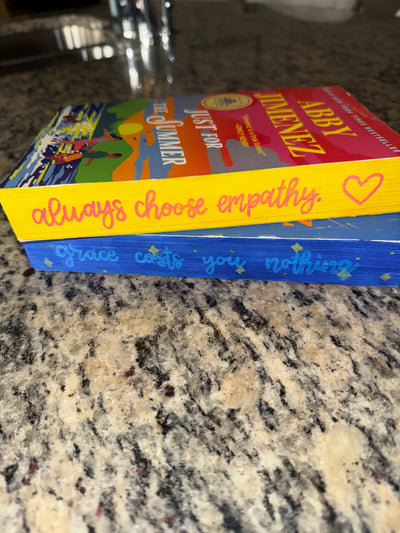 Handpainted Book Edges