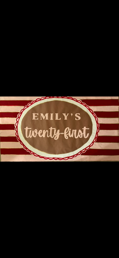 Premium Handpainted Banner